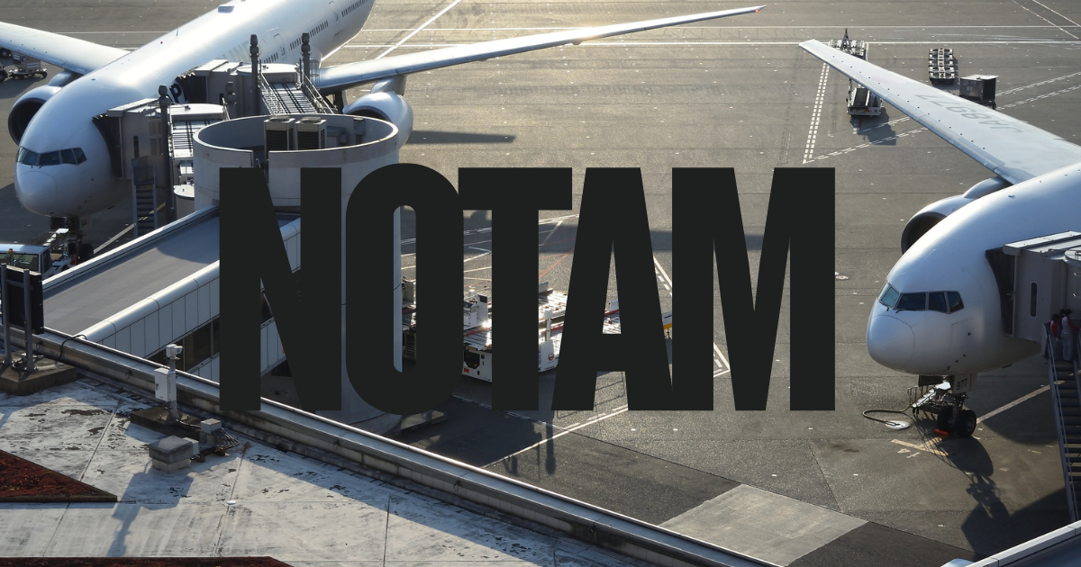 La anatomía del NOTAM y su red global